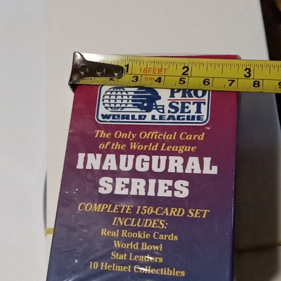 PRO SET 1991 WORLD LEAGUE FOOTBALL- Inaugural Series-Complete Set-Factory Sealed - Picture 8 of 11